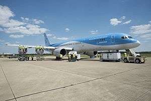 757 aircraft used as testbed in 2015