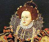 Contemporary portrait of Elizabeth I
