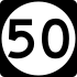 Route 50 marker