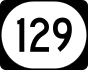 Kentucky Route 129 marker