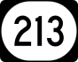 Kentucky Route 213 marker