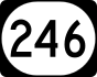Kentucky Route 246 marker