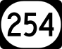 Kentucky Route 254 marker