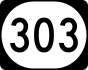 Kentucky Route 303 marker