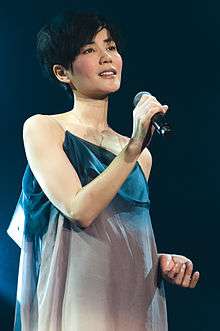 Photo of Faye Wong in Kuala Lumpur 2011.