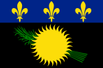 Unofficial flag of Guadeloupe