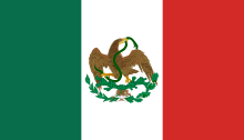 Flag of the United Mexican States (1823–64)