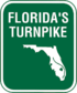 Florida's Turnpike marker