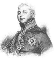 Black and white print of a confident-looking portly man wearing a military uniform with a high collar.