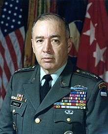 Mexican American man dressed as 4-star general
