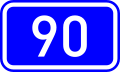 National Road 90 shield