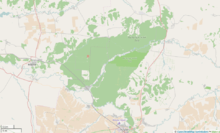 Map of Buzuluksky Bor National Park