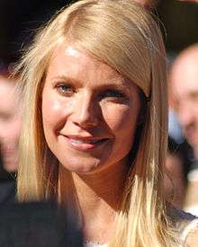Photo of Gwyneth Paltrow attending the Academy Awards in 2012.