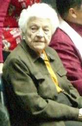 picture as an elderly woman, Hazel McCallion
