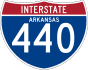 Interstate 440 marker