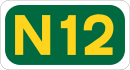 N12 road shield}}