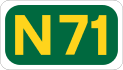 N71 road shield}}