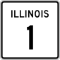 Illinois route marker