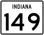 State Road 149 marker