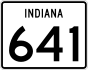 State Road 641 marker