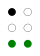 ⠥ (braille pattern dots-136)