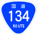 National Route 134 shield