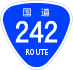 National Route 242 shield