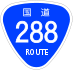 National Route 288 shield