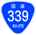 National Route 339 shield