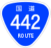National Route 442 shield