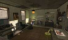 Jo Yardley at home in The 1920s Berlin Project, part of the virtual world Second Life