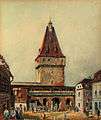 Johann Bobel - Turnul Portii Cisnadiei.jpg