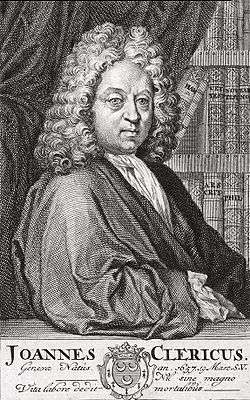 The theologian and biblical scholar Jean Le Clerc (1657–1736)