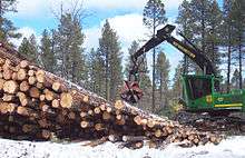 A timber operation.