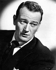 Publicity photo of John Wayne