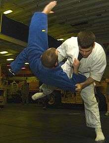 Osotogari Judo throw