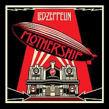 A black and red drawing of a zeppelin