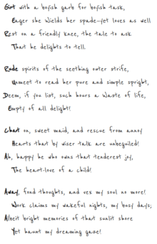 A Double Acrostic by Lewis Carroll