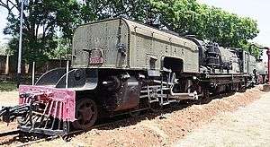 5505 at the Nairobi Railway Museum, 2012