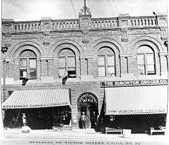 Western Federation of Miners union hall in 1903
