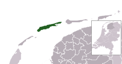 Location of Terschelling
