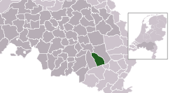 Location of Asten