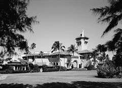 Mar-a-Lago, Marjorie Merriweather Post's estate on Palm Beach Island