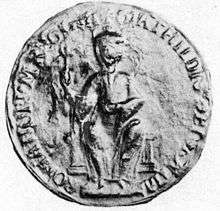 Picture of the Empress Matilda's Great Seal