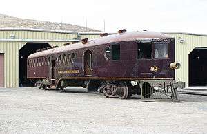 McKeen Motor Car #70 (Virginia & Truckee Railway Motor Car #22)
