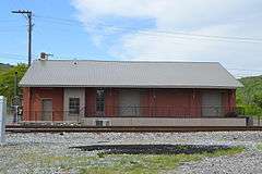 Scottsboro Memphis and Charleston Railroad Depot