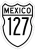 Federal Highway 127 shield