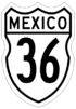 Federal Highway 36 shield