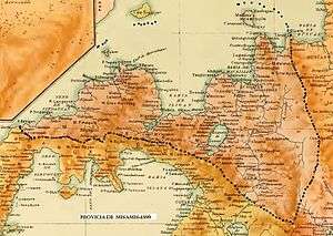 Misamis map in 1899