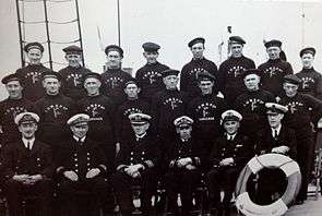 Mona's Queen Officers and Deck Crew, 1940.